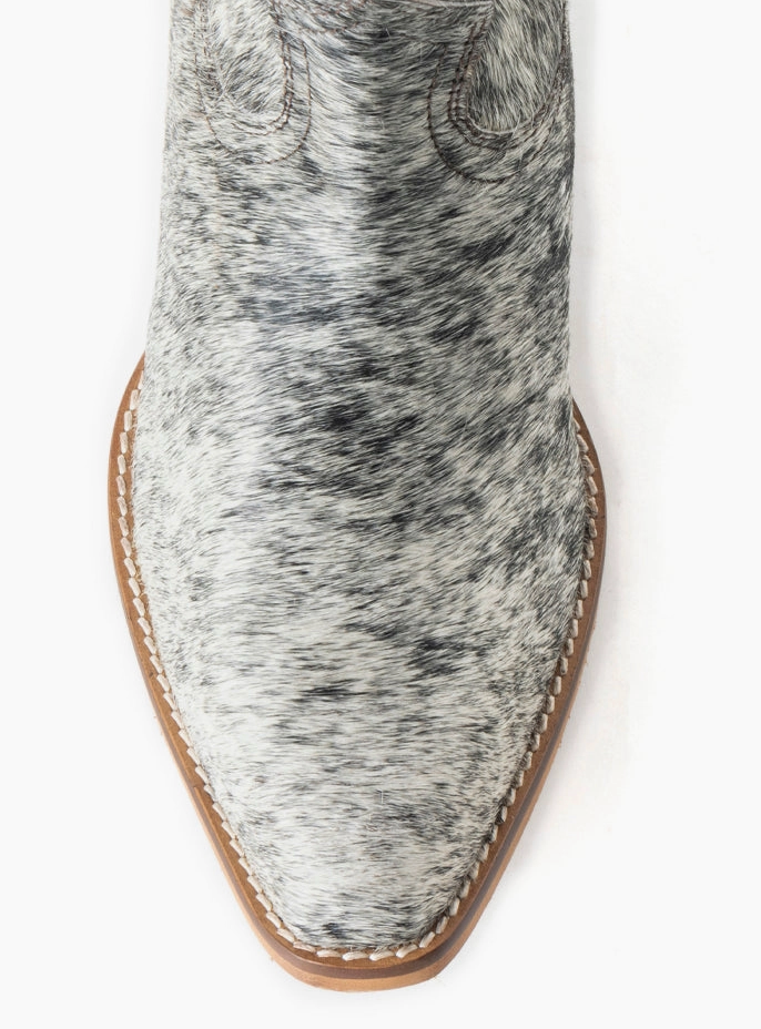 Virginia Trails Cow Hide Ankle Boots