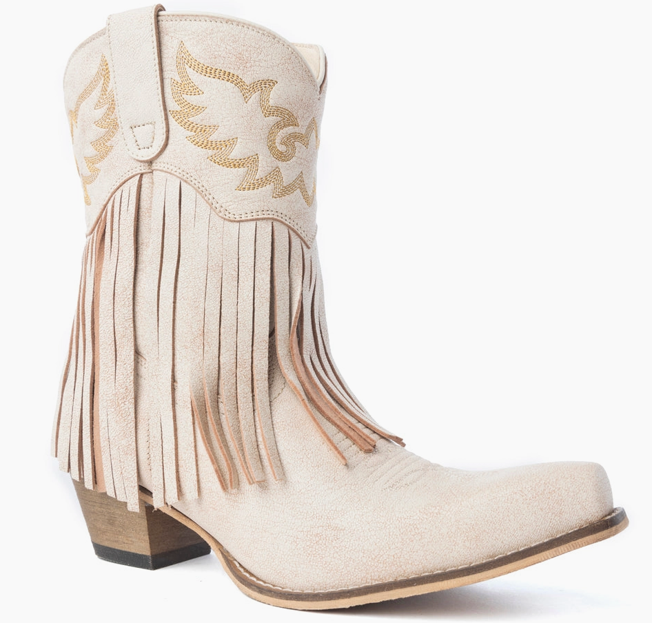 Desert Angel Fringe Ankle Boots