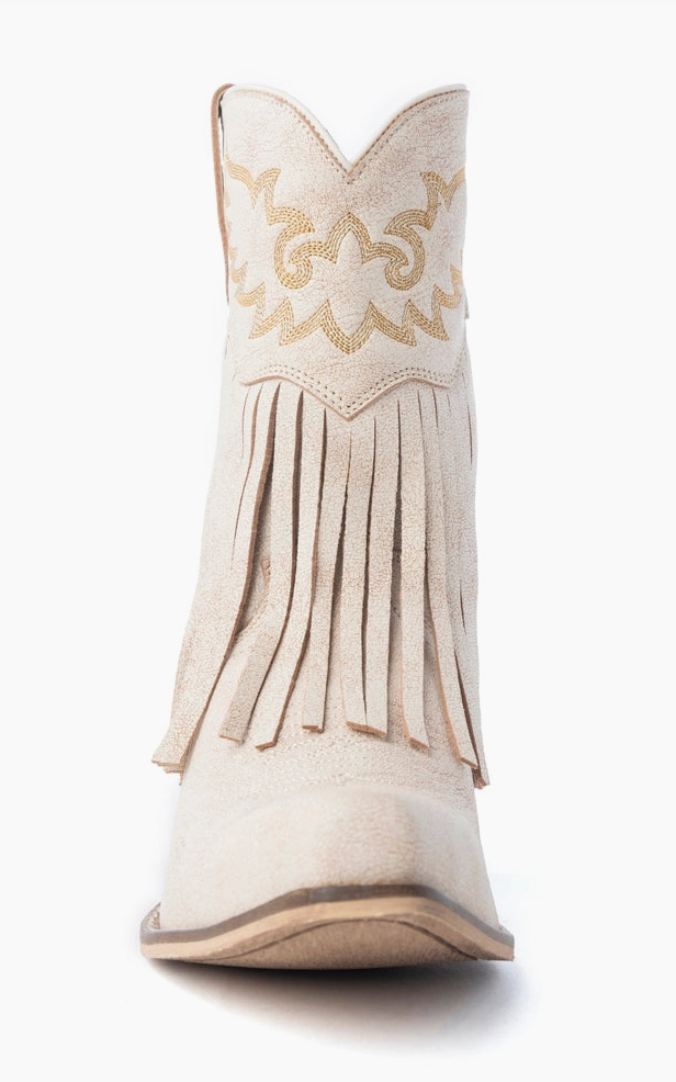 Desert Angel Fringe Ankle Boots