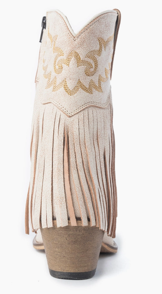 Desert Angel Fringe Ankle Boots