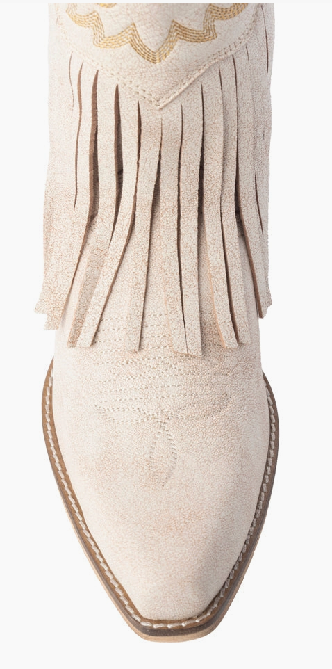 Desert Angel Fringe Ankle Boots