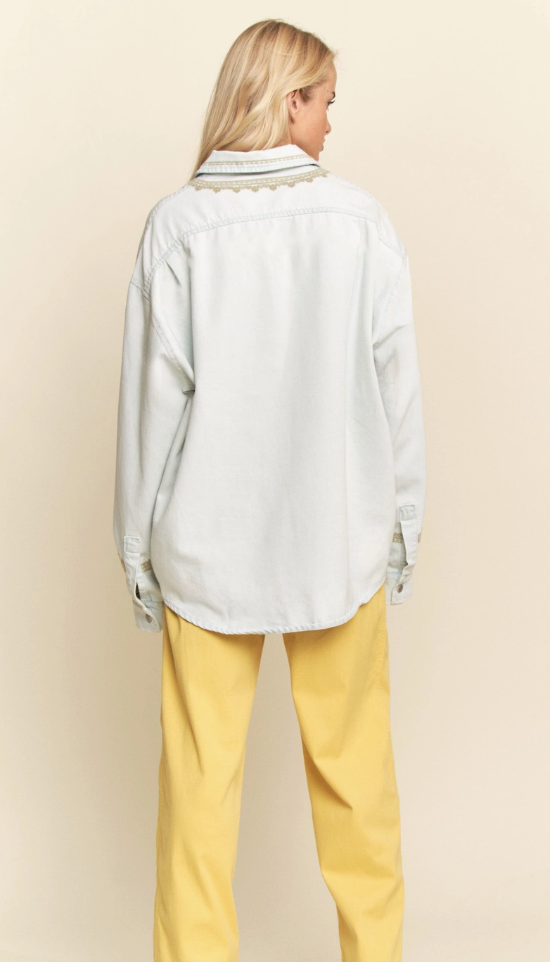 Dani Soft Wash Denim Shirt Jacket
